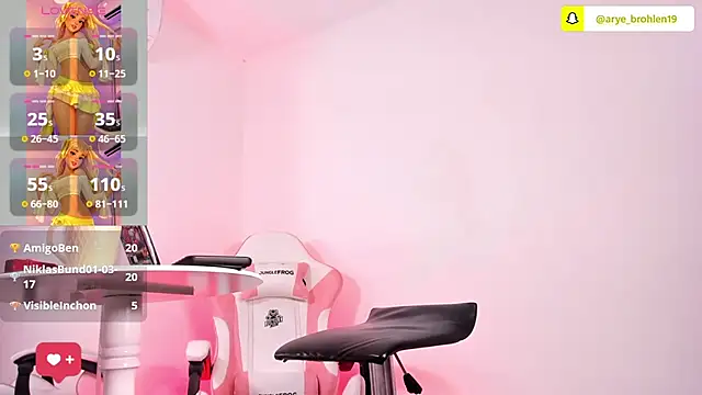 Arye_sweetのウェブカメラショー