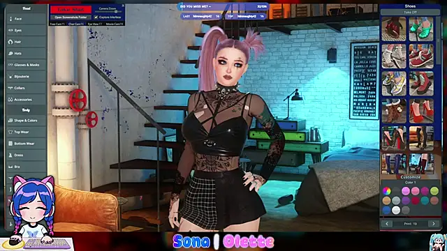 SonaBoobvelle Webcam-Show