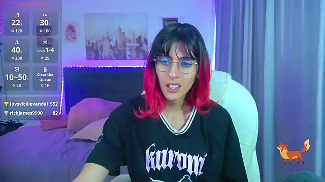 Show modela goth_minerva na web-kameri