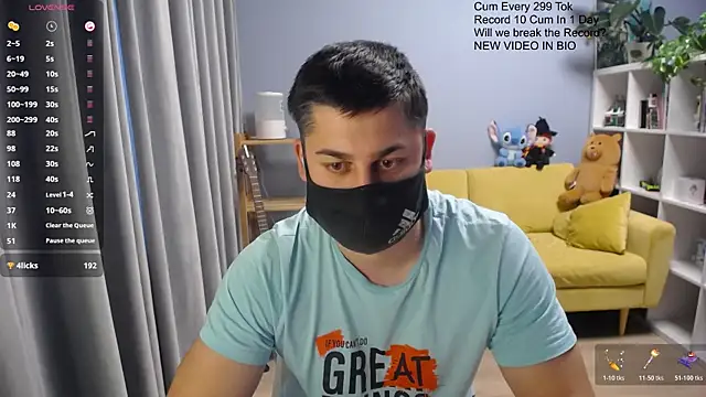 Chat +18 de Tomguys ao vivo