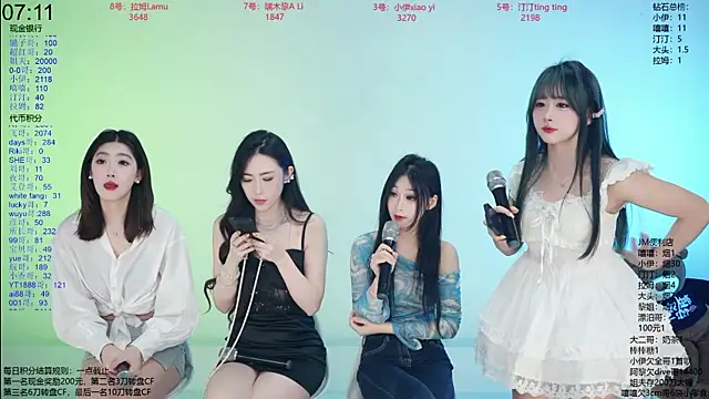 JM-777 Pertunjukan Webcam