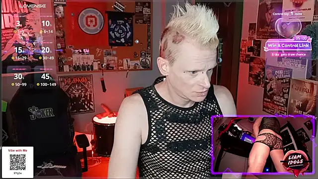 Pertunjukan Kamera Web LiamIdols