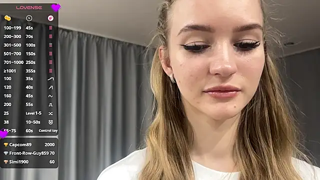 MelissaEvenns webkamerás műsora