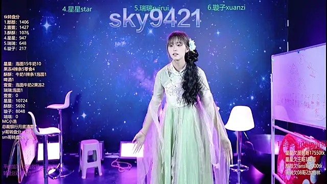 Show de webcam de SKY9421