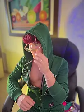 Show de PRINCE_STEV na webcam