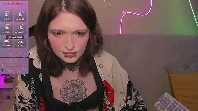 Simona_Rain Show in webcam