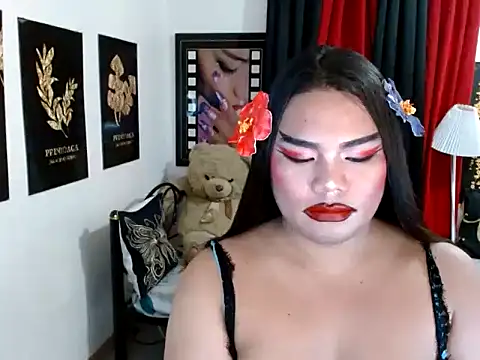 Pertunjukan Kamera Web TSbrianaHugeCock