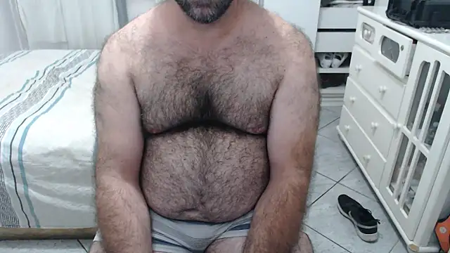 Show de MysterBearMG na webcam