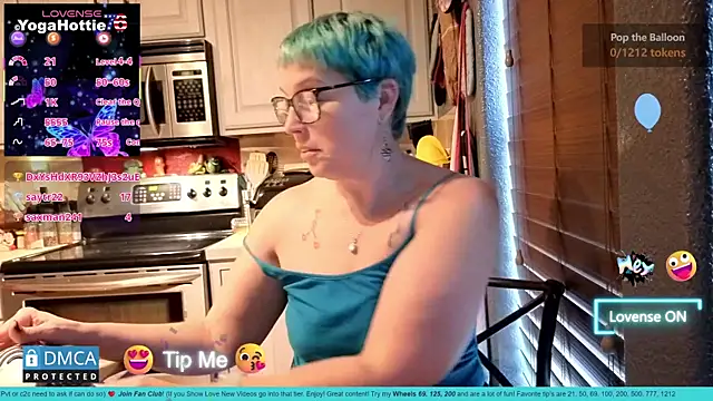 Show de webcam de YogaHottie76