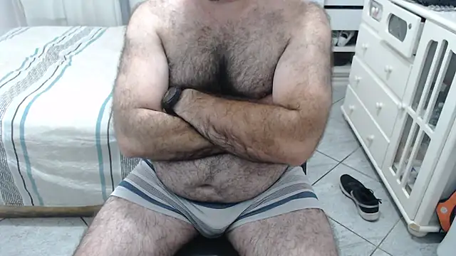 Show de MysterBearMG na webcam