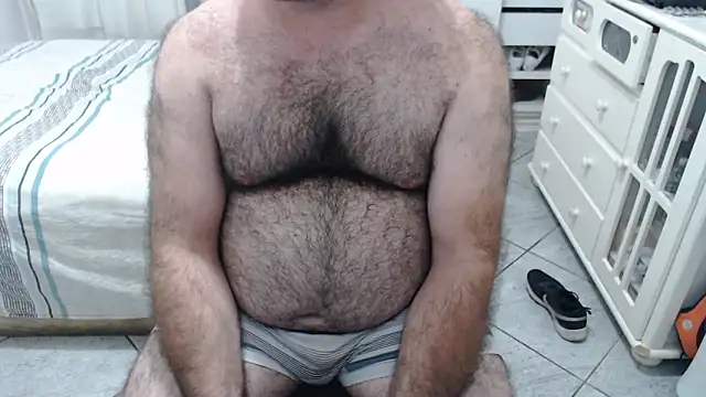 Show de MysterBearMG na webcam