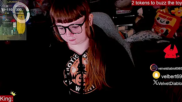 VelvetDiablo Obrolan Langsung XXX