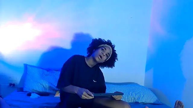 _keylafisher_: διαδικτυακό σόου στην κάμερα