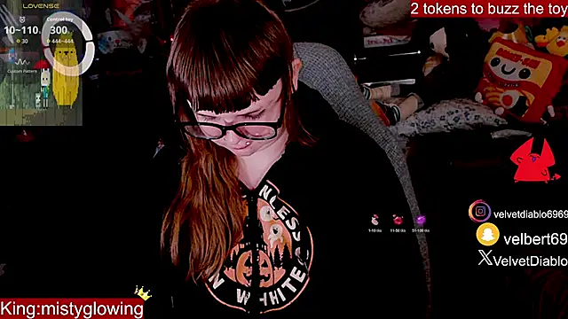 VelvetDiablo Adlı Modelin Canlı XXX Sohbeti