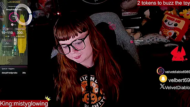 Pokazy przed kamerką – VelvetDiablo