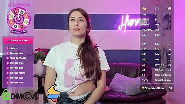 แชท XXX สดของ camiladeluca