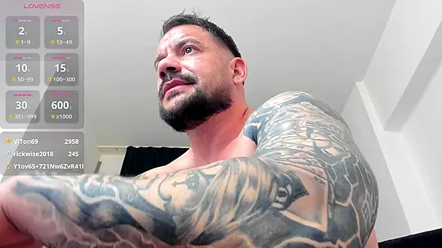 Webkamerová show musclemonster31