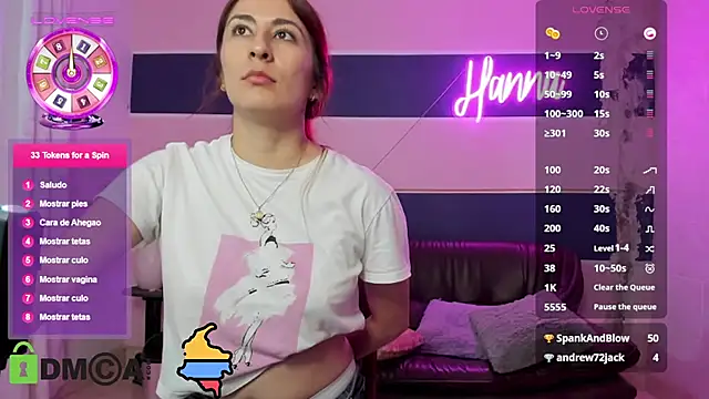 Chat XXX en directo de camiladeluca