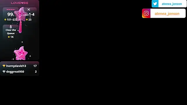 Chat XXX ao vivo de Atenea_jonson