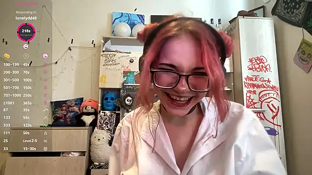 RedHeadCat élő XXX-chatje