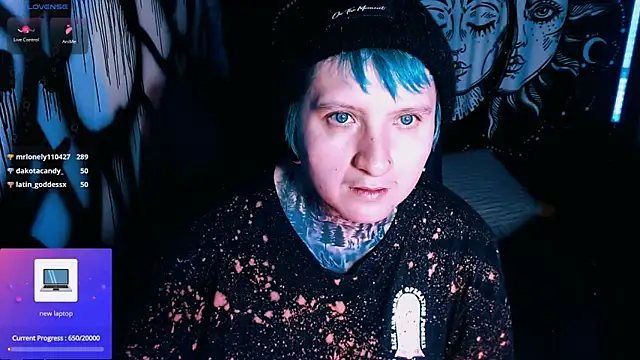 Marieblueeyes Webcam-Show