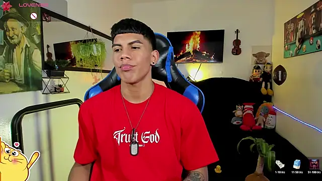 Webkamerová show Damian_latinxxx