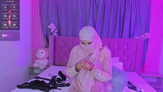 Show webcam de Nayla-Mouna