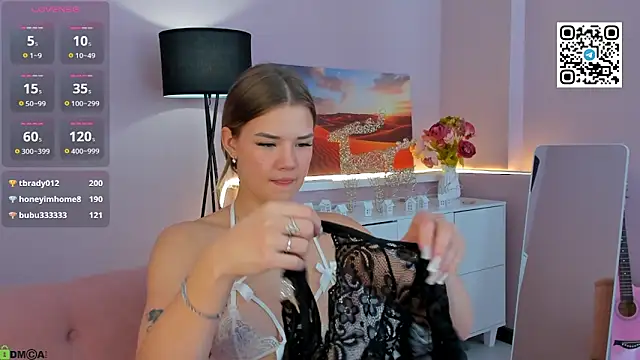 Pertunjukan Kamera Web CherryLexi_