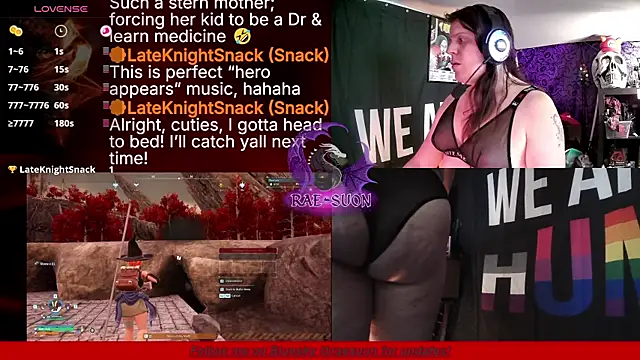 Rae-Suon webkamerás műsora