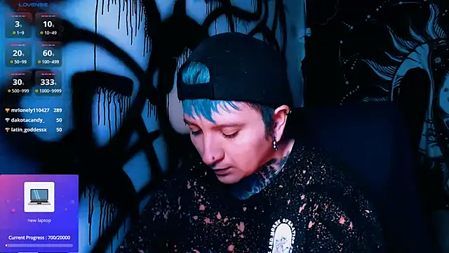 Show Webcam de Marieblueeyes