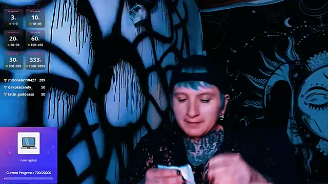 Chat XXX en directo de Marieblueeyes