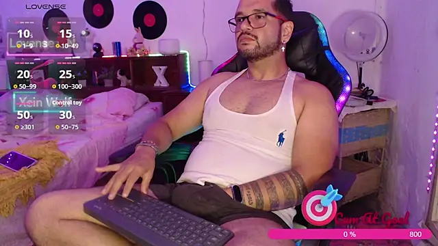 Show de Xein_WoIf na webcam