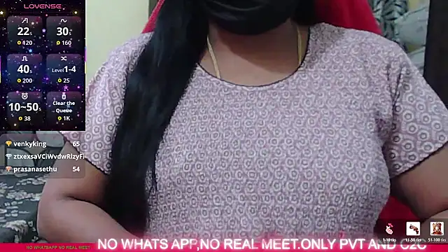 Czat XXX na żywo – sravyasexyy