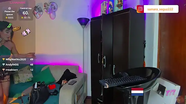 Pokazy przed kamerką – samara_veguz222