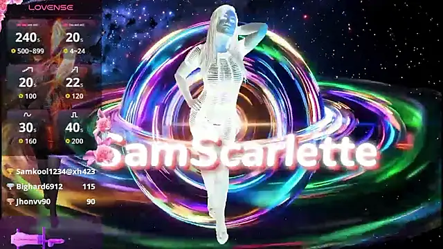 SamScarlette: онлайн-секс-чат