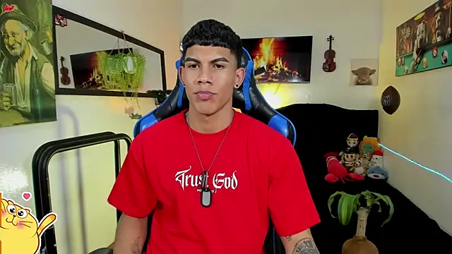 Show modela Damian_latinxxx na web-kameri