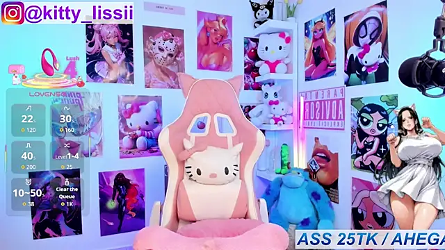 Kittylissi Pertunjukan Webcam