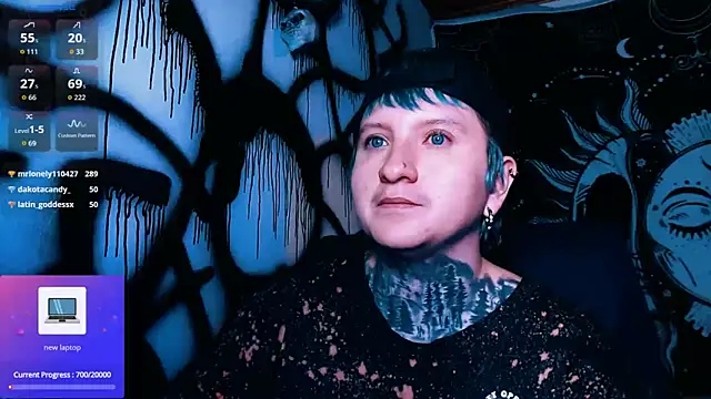 Marieblueeyesのウェブカメラショー