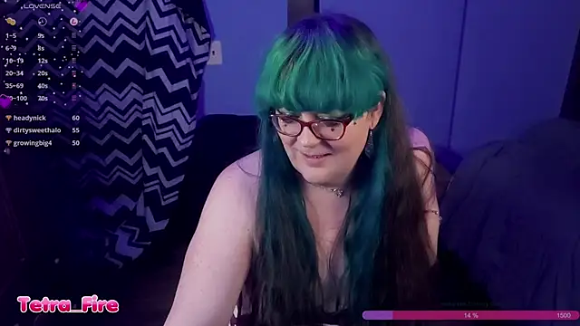 Tetra_Fire Show in webcam
