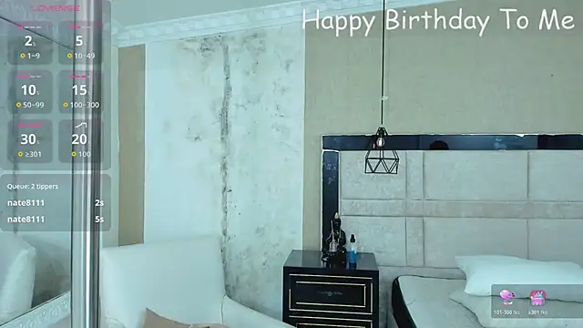 Show de kimCosseyy na webcam