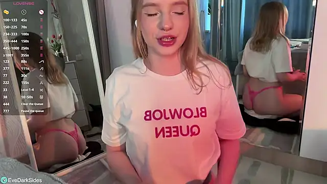 Chat +18 de EveDarkSide ao vivo