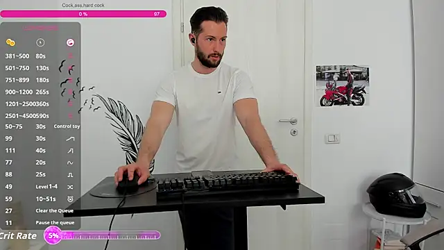 ZackFraserのライブXXXチャット