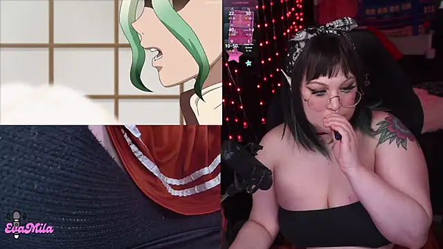 evamilaのライブXXXチャット