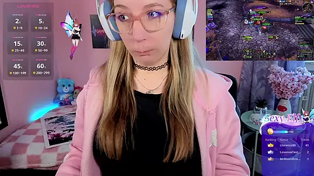 JustKerryのウェブカメラショー