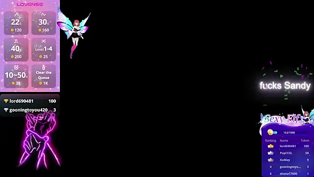 Chat XXX ao vivo de sandyluxury