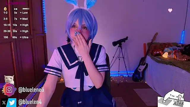 bluelen 即時 XXX 聊天