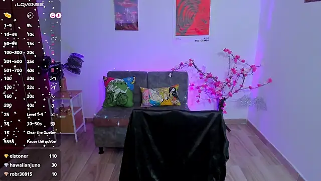 Webkamerová show CamilaHarperr_