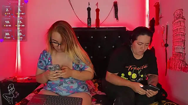 katieeandsharonn Webcam Show