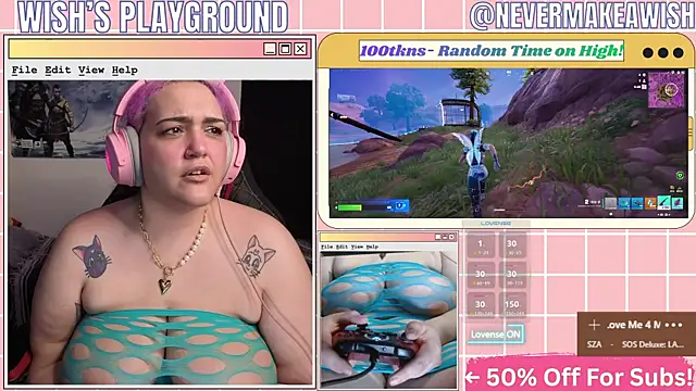 XXX chat uživo modela nevermakeawish