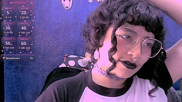 Chat +18 de NinaYellow ao vivo